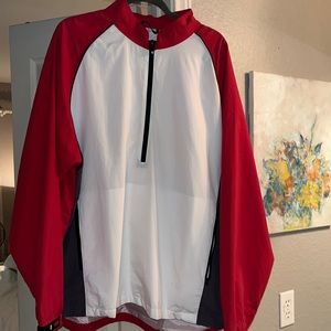 Foot joy, golf three-quarter, zip rain jacket xxl